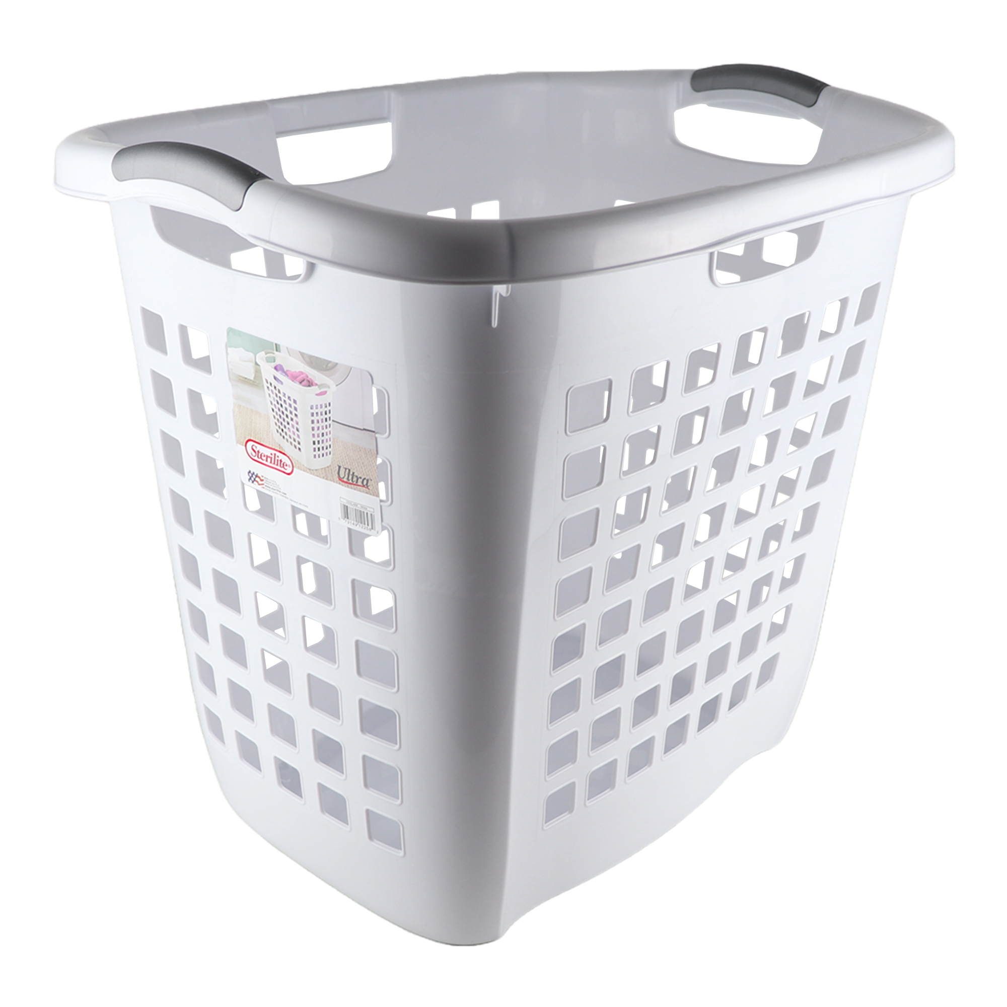Sterilite Ultra Carry Hamper White